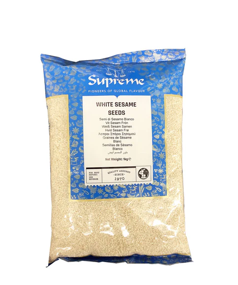 SQ WHITE SESAME TILL SEEDS 1KG