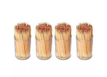 WOODEN TOOTHPICK 4PK