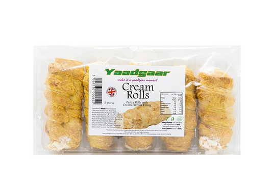 YAADGAAR CREAM ROLL ORANGE FLAV 5PK