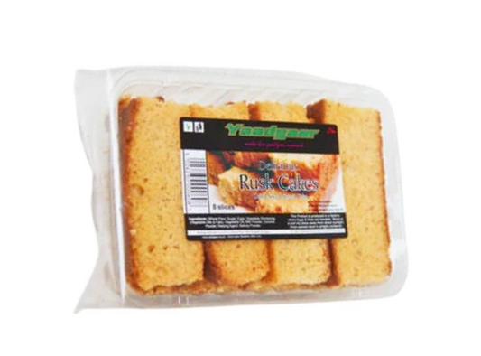 YAADGAAR RUSK CAKE 8PCS