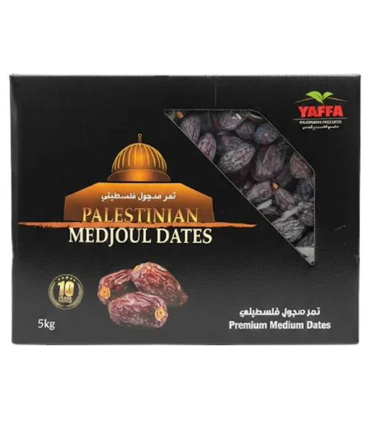 YAFFA MEDIUM MEDJOUL 5KG BOX - Kashmir Watan Foodstores