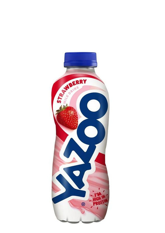 YAZOO MILK STRAWBERRY 400ML PM£1.29
