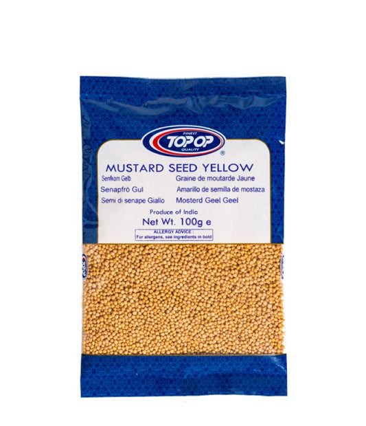 YELLOW MUSTARD SEEDS 100g (TOP OP)