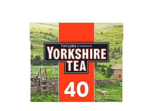 YORKSHIRE TEA 40 TEA BAGS 125G