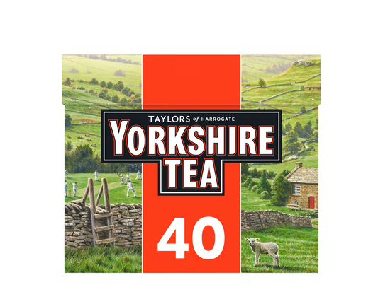YORKSHIRE TEA BAGS 40'S 125G