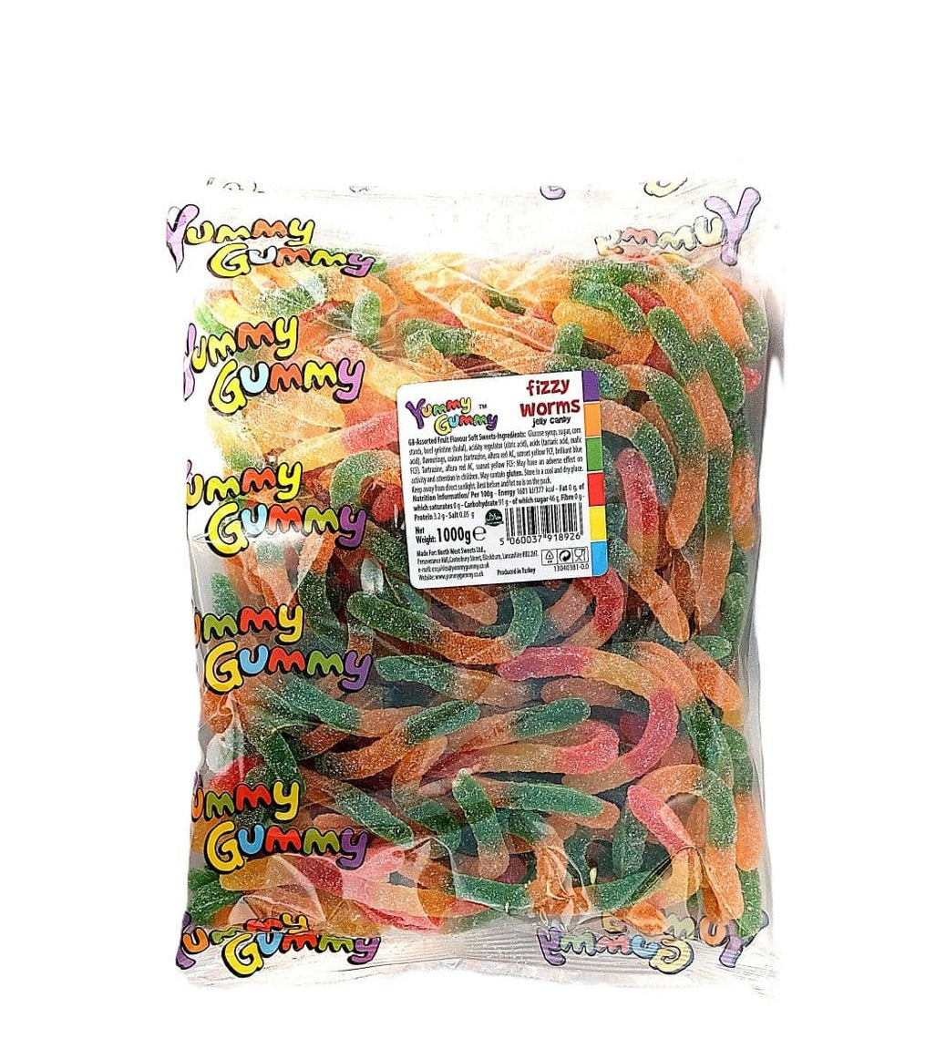 YUMMY GUMMY CANDY PKT 1KG