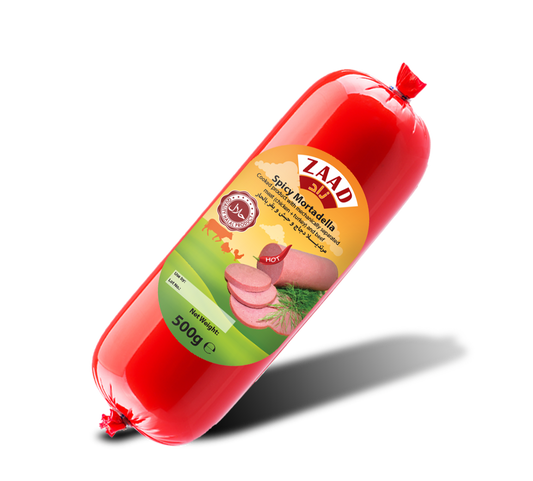 ZAAD BEEF SLAMI SPICY 500G PM£1.49