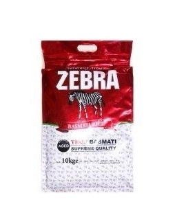 ZEBRA BASMATI RICE 10KG