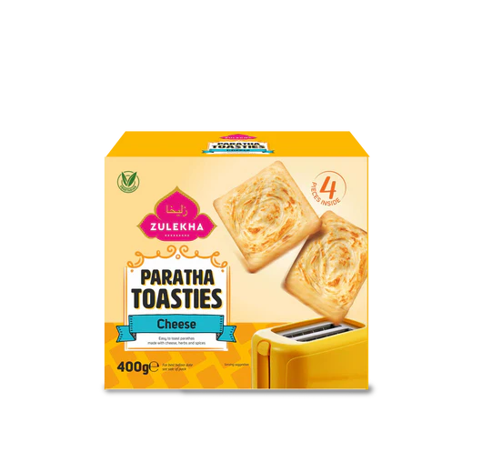 ZULEKHA CHEESE PARATHA TOASTIES 400g