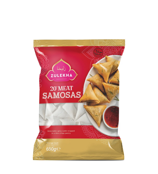 ZULEKHA MEAT SAMOSAM 20's 650g
