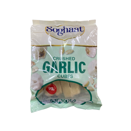 SOGHAAT GARLIC CRUSHED CUBES 400G