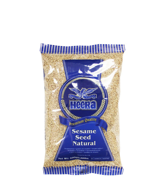 HEERA SESAME SEEDS NATURAL 400G