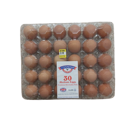 K/END FARM CAGED HENS EGGS 30PK