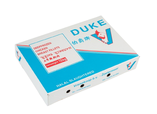 DUKE CHICKEN FILLET 10KG 80%