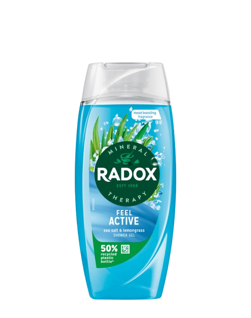 RADOX SEA SALT & LEMON GRASS SHOWER GEL 225ML