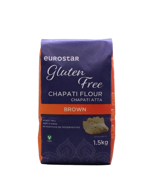 GLUTEN FREE BROWN FLOUR 1.5KG (EUROSTAR)