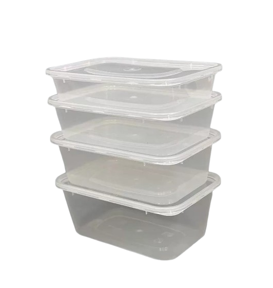 ELITE MICROWAVE CONTAINER & LIDS 1000CC 4PK