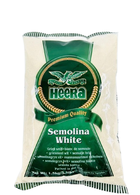 HEERA WHITE SEMOLINA 1.5KG