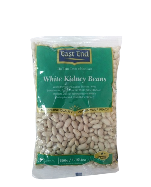 WHITE KIDNEY BEANS 500G (EAST END)