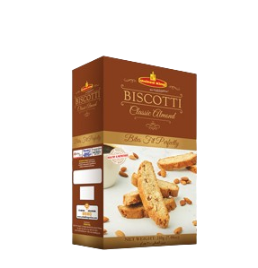UNITED KING CLASSIC ALMOND BISCOTTI 210G