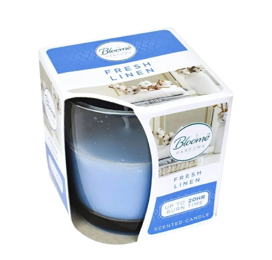 BLOOME FRESH LINENSECENTED CANDLE 95G