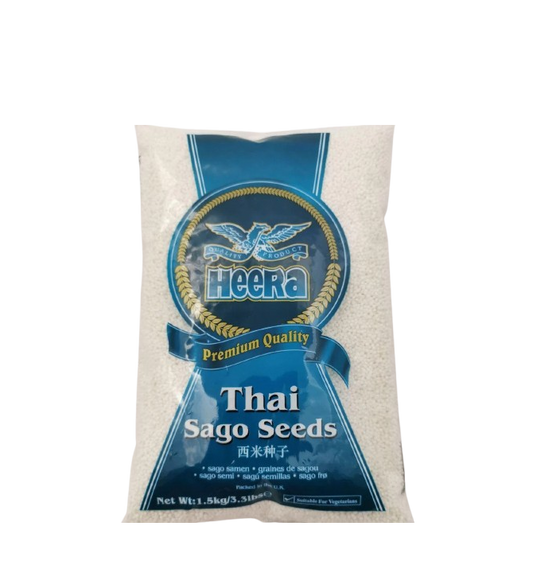 HEERA THAI SAGO SEEDS SMALL 1.5KG