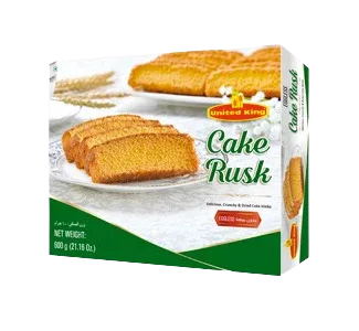 UNITED KING CAKE RUSK EGGLESS 600G - Kashmir Watan Foodstores