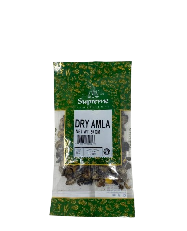 DRY AMLA / GOOSEBERRY 50G (SUPREME QUALITY)
