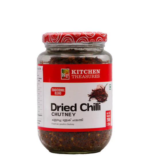 KT DRIED CHILLI CHUTNEY 200G