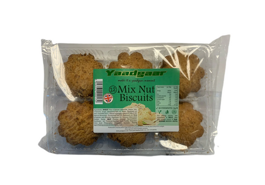 YAADGAAR MIX NUT BISCUITS 12PCS