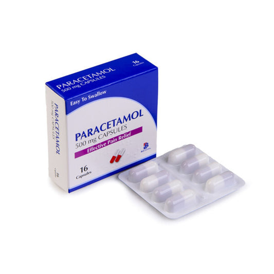 PARACETAMOL CAPSULES 16'S